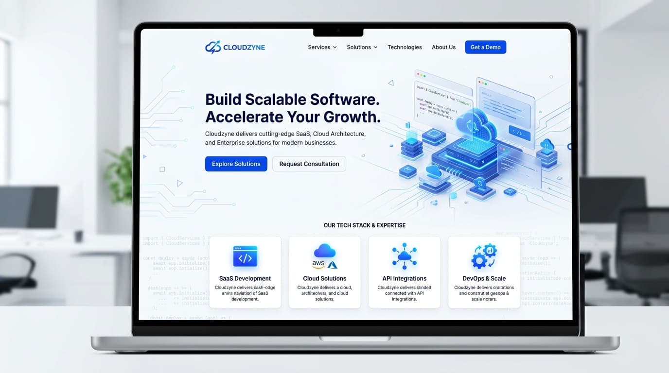 Cloudzyne Website